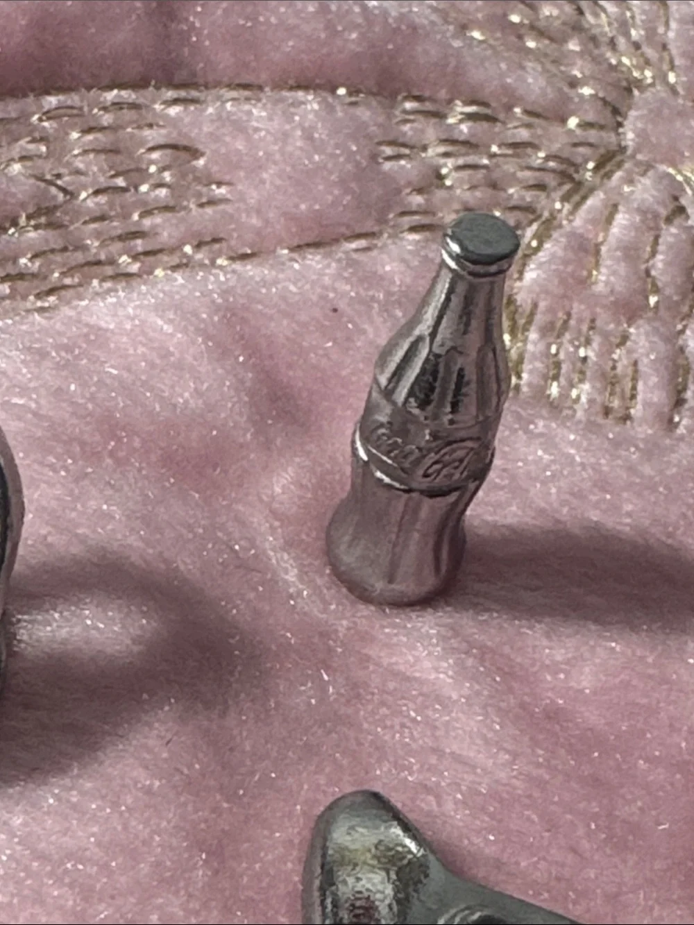 Silver new monopoly game pieces (6)